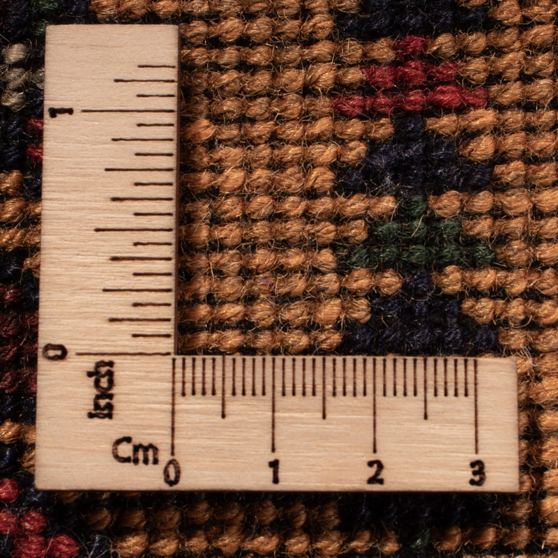 Afghan Teppich - 388 x 286 cm - dunkelbeige