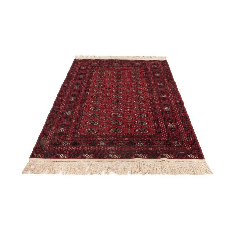 Afghan Teppich - Buchara - 189 x 133 cm - dunkelrot
