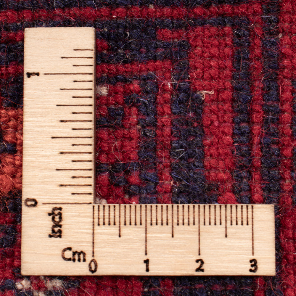 Afghan Teppich - Buchara - 189 x 133 cm - dunkelrot