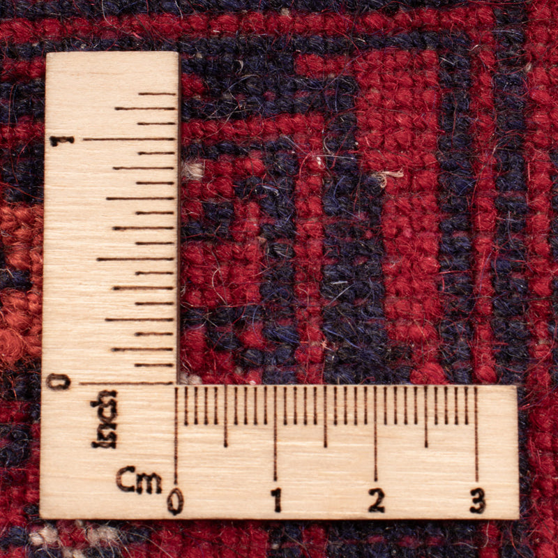 Afghan Teppich - Buchara - 189 x 133 cm - dunkelrot