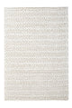 Wollteppich - 95 x 63 cm - hellgrau