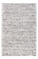 Wollteppich - 94 x 60 cm - grau