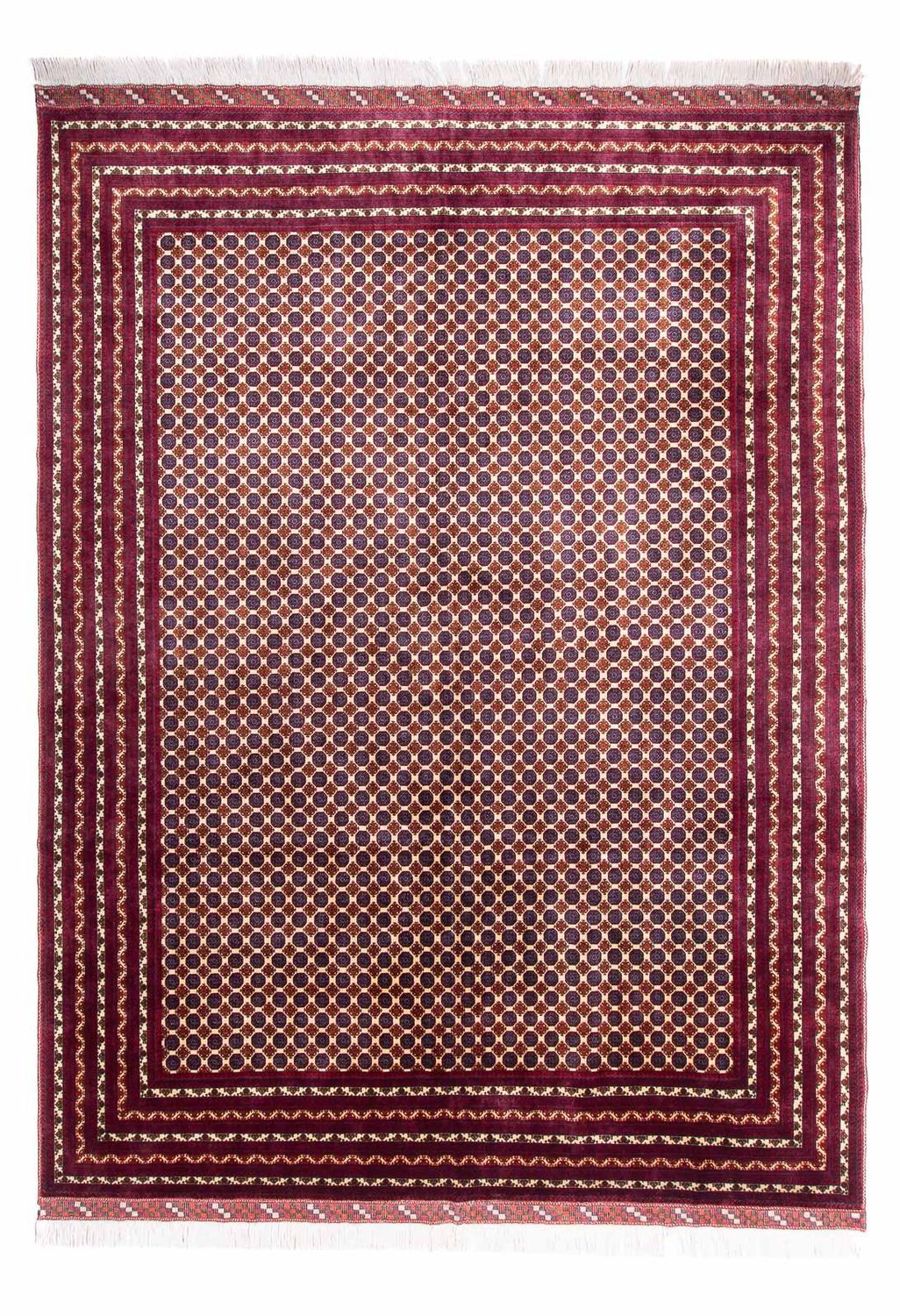 Afghan Teppich - 341 x 260 cm - beige