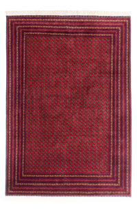 Afghan Teppich - 294 x 194 cm - rot