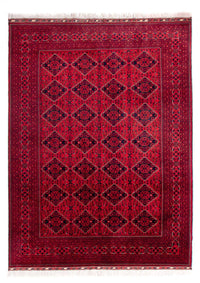 Afghan Teppich - 345 x 244 cm - rot