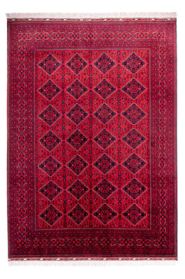 Afghan Teppich - 346 x 246 cm - rot