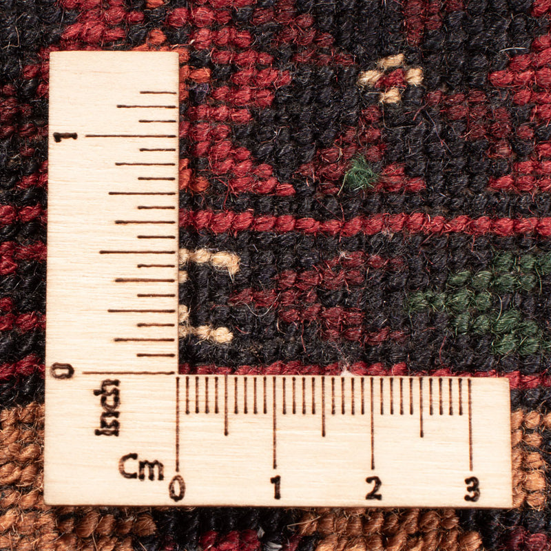 Afghan Teppich - 284 x 199 cm - dunkelbeige