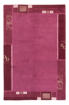 Nepal Teppich - 180 x 120 cm - violett