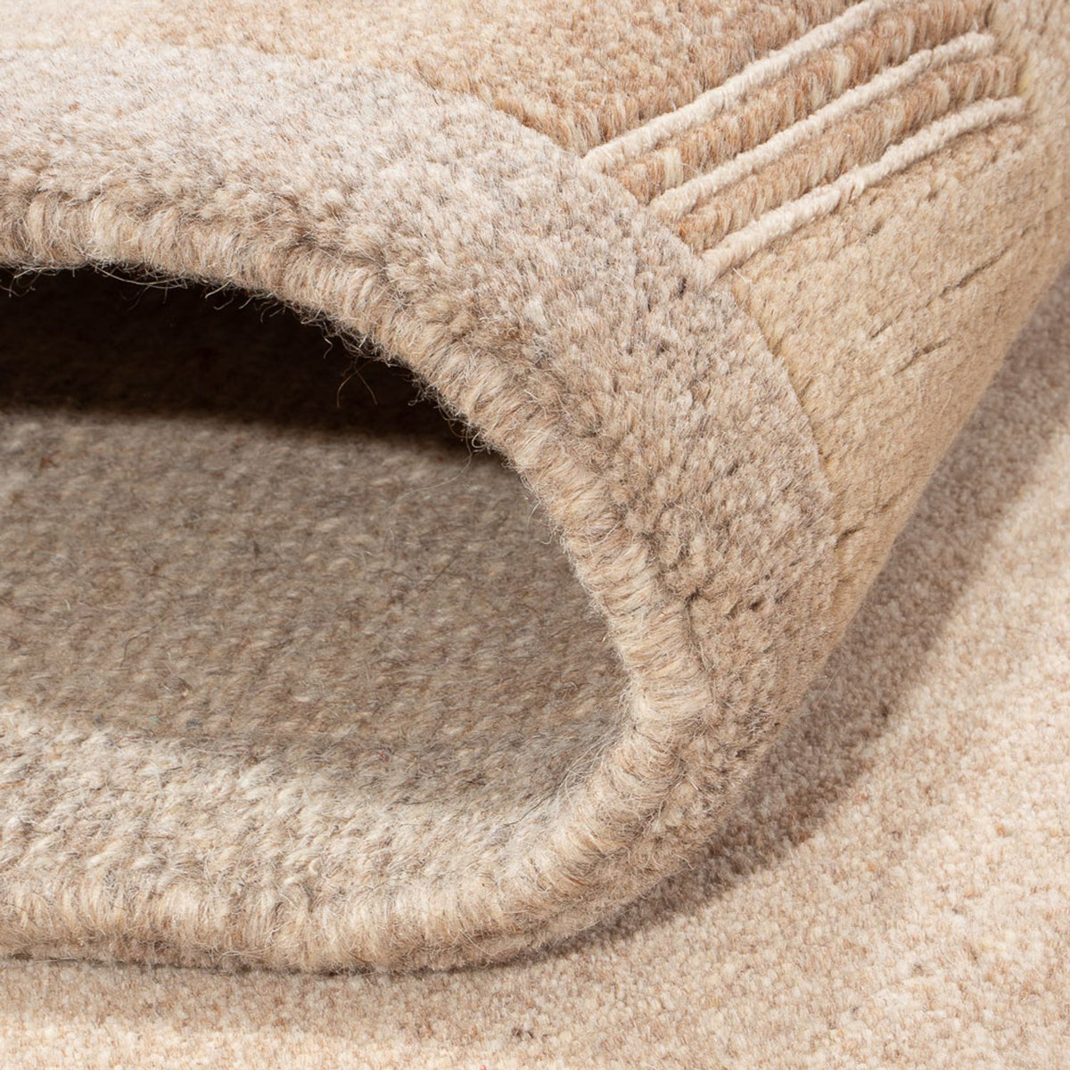 Nepal Teppich - 200 x 142 cm - beige