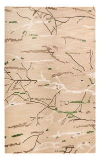 Designer Teppich - 242 x 152 cm - beige
