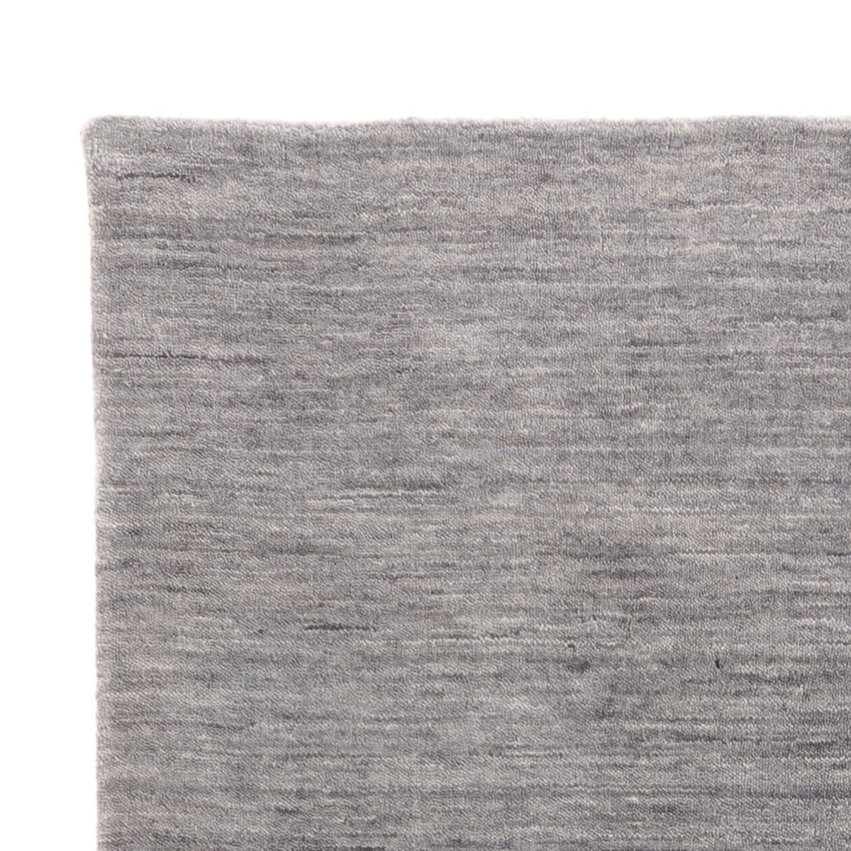 Gabbeh Teppich - Loribaft Softy - 90 x 160 cm - grau