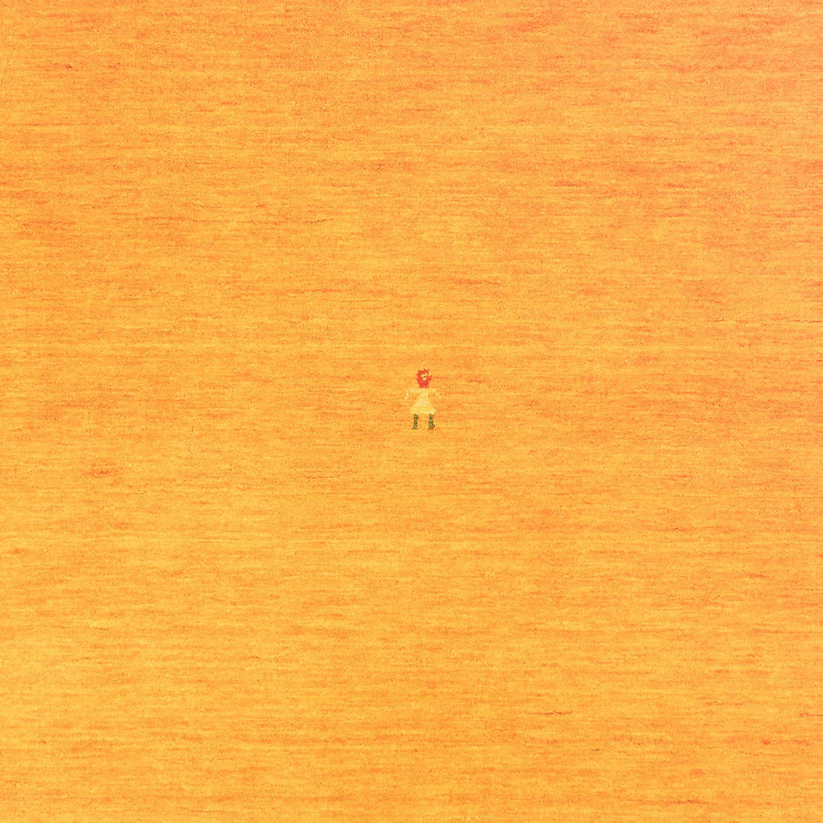 Gabbeh Teppich - Softy quadratisch  - 250 x 250 cm - gold