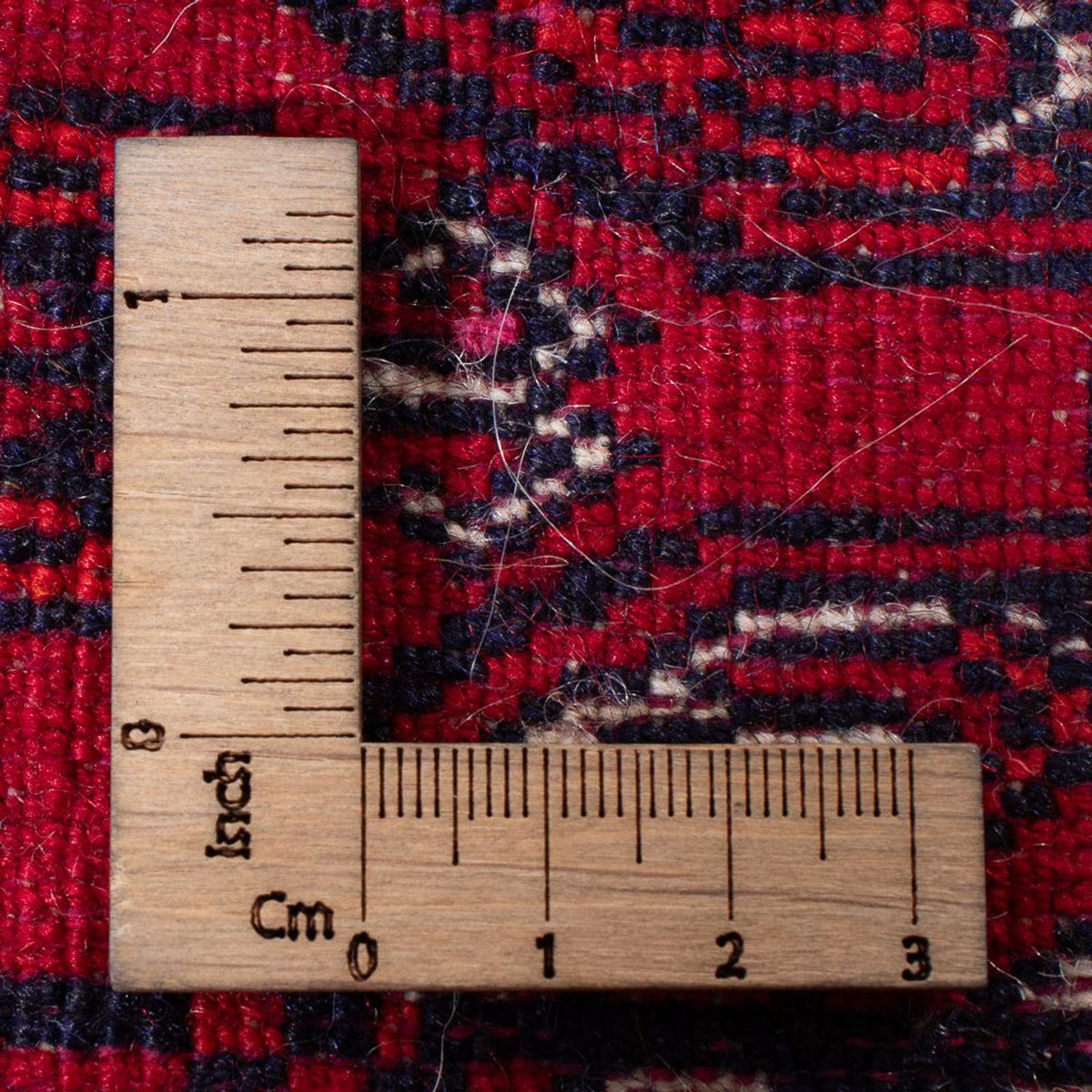 Läufer Afghan - Buchara - 260 x 85 cm - rot