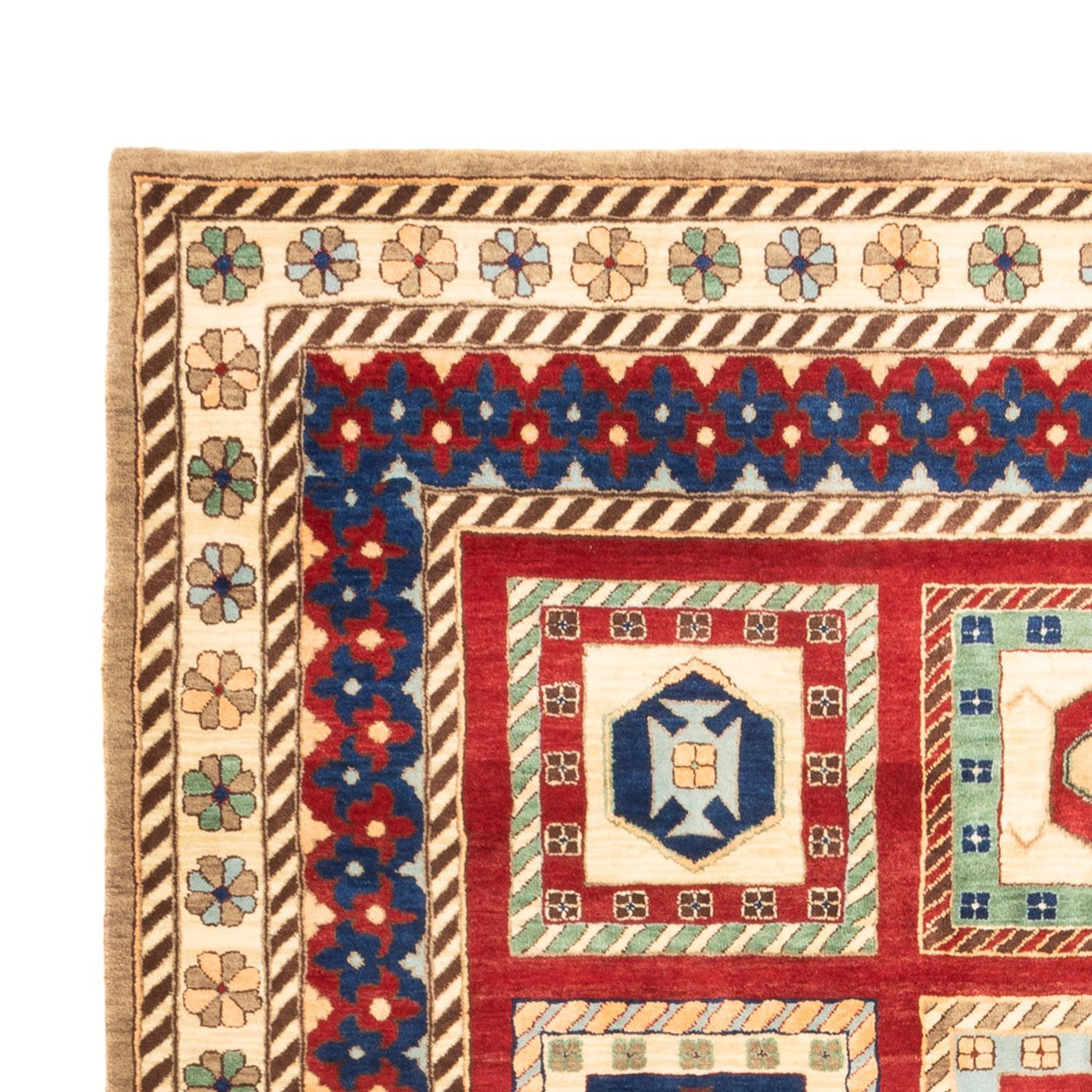Indo Loribaft Teppich 241x168cm - Wollteppich
