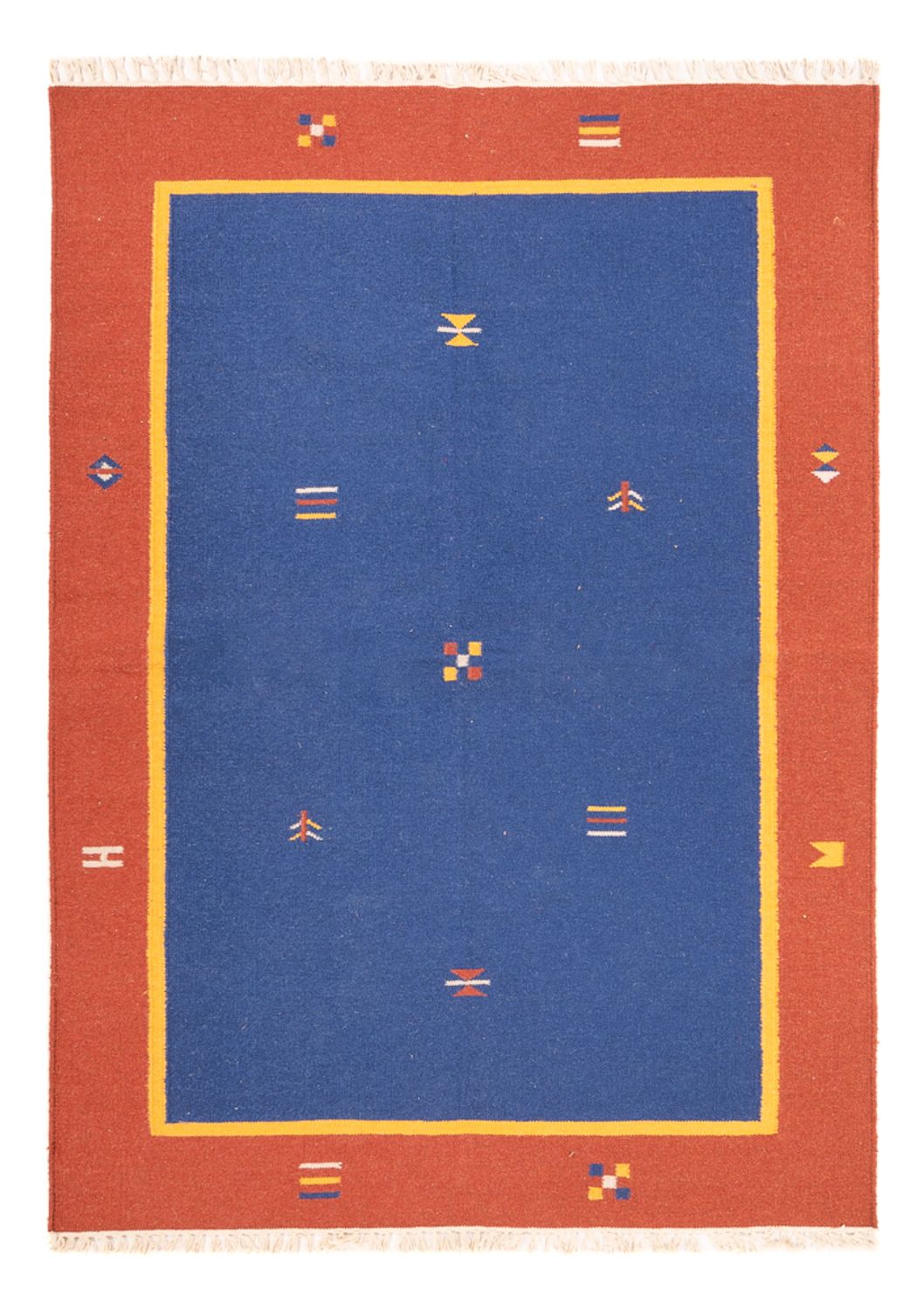 Kelim Teppich - Trendy - 200 x 140 cm - mehrfarbig