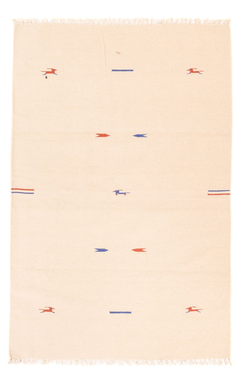 Kelim Teppich - Trendy - 180 x 120 cm - naturweiß