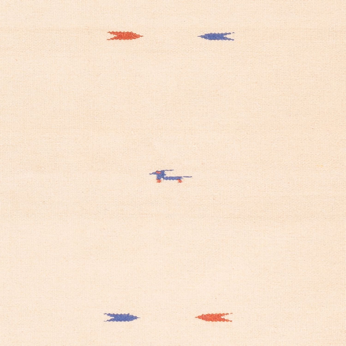 Kelim Teppich - Trendy - 180 x 120 cm - naturweiß