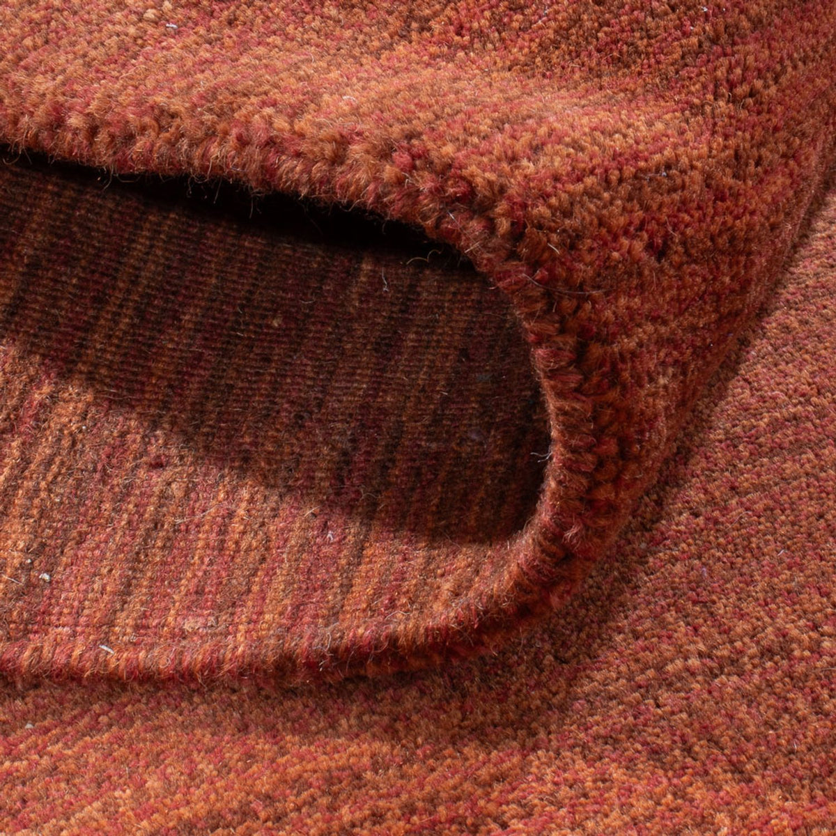 Gabbeh Teppich - Loribaft Softy - 242 x 173 cm - rost