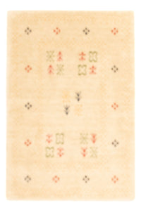 Gabbeh Teppich - Loribaft Softy - 90 x 60 cm - beige