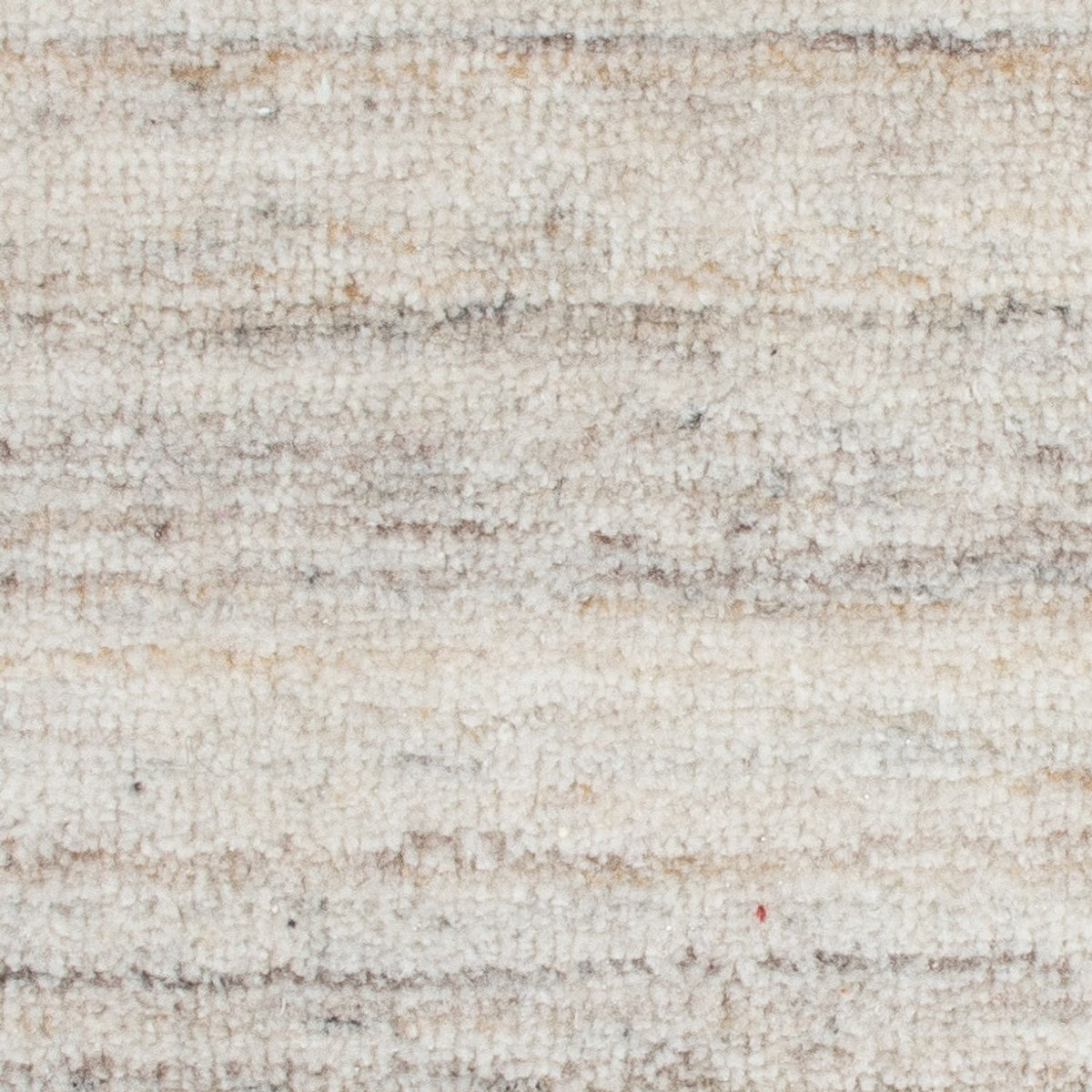 Wollteppich quadratisch  - 34 x 32 cm - hellgrau