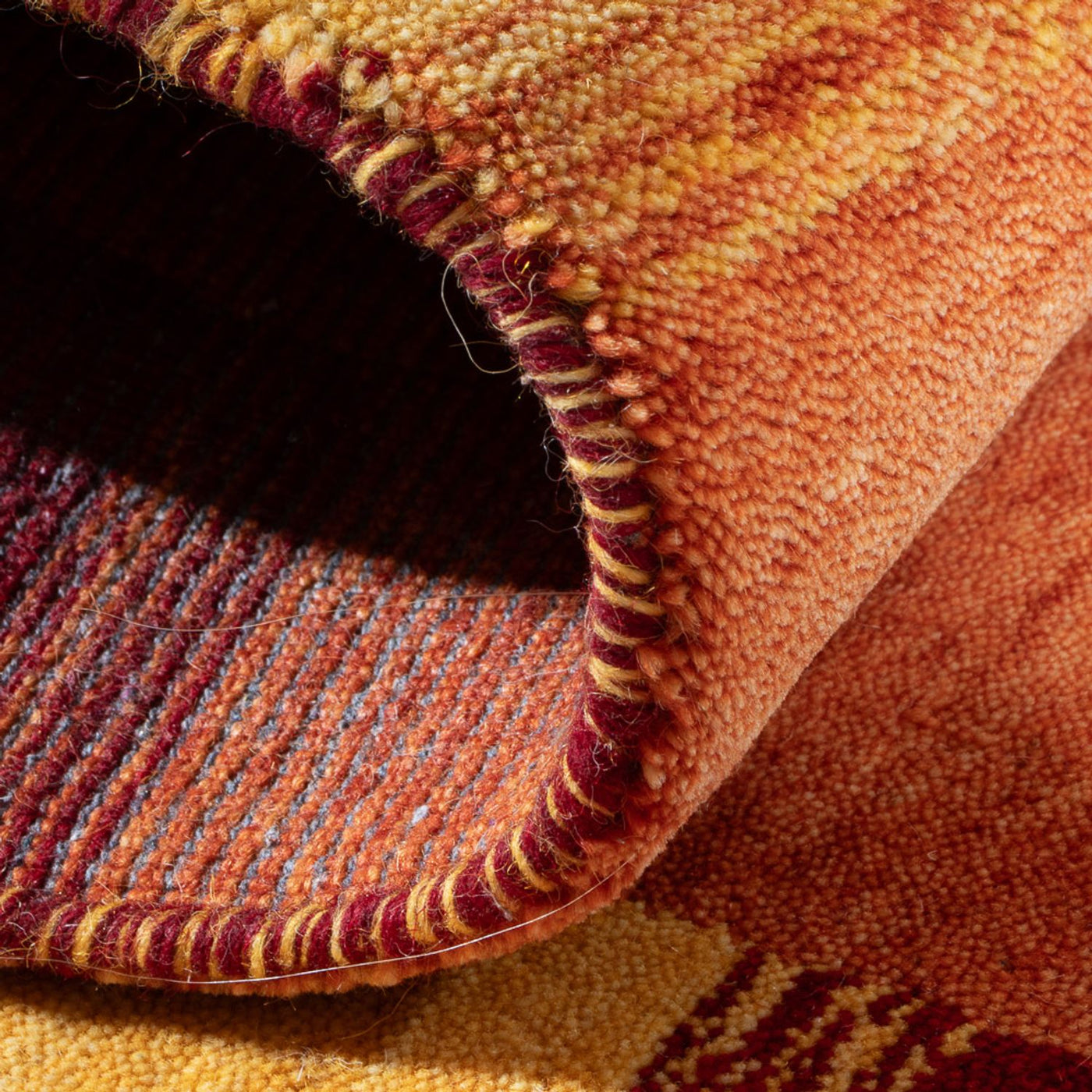 Gabbeh Teppich Indus 140x70cm - Wollteppich