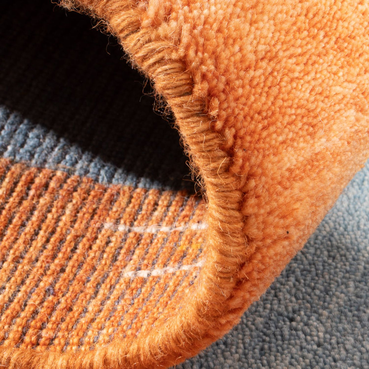 Gabbeh Teppich - Indus - 140 x 70 cm - hellblau