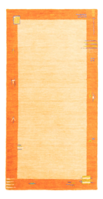 Gabbeh Teppich Indus 70x140cm - Wollteppich