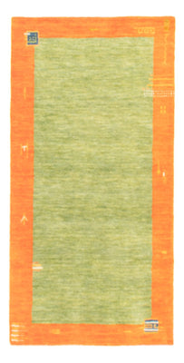 Gabbeh Teppich - Indus - 140 x 70 cm - hellgrün