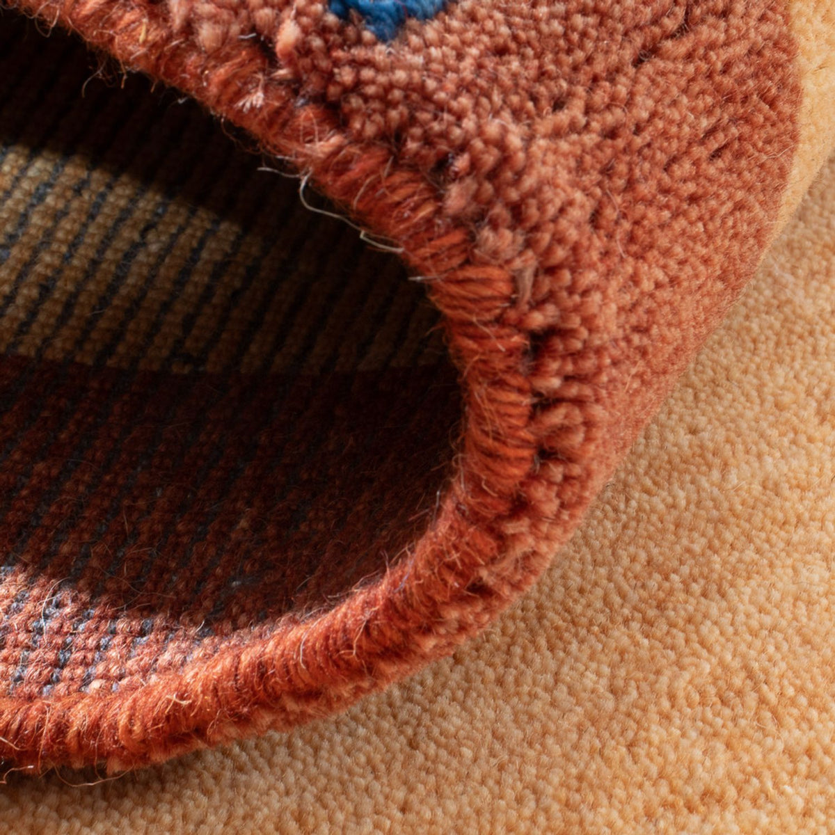 Gabbeh Teppich Indus 70x140cm - Wollteppich