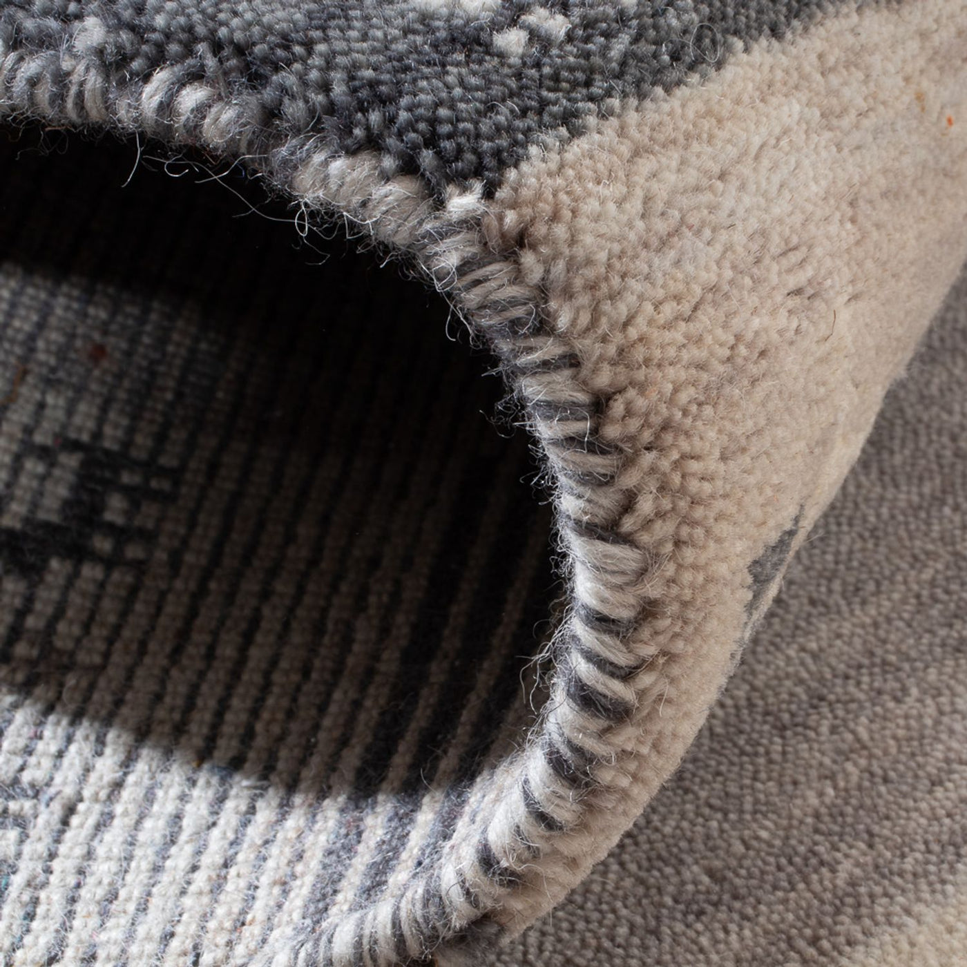 Gabbeh Teppich Indus 145x70cm - Wollteppich