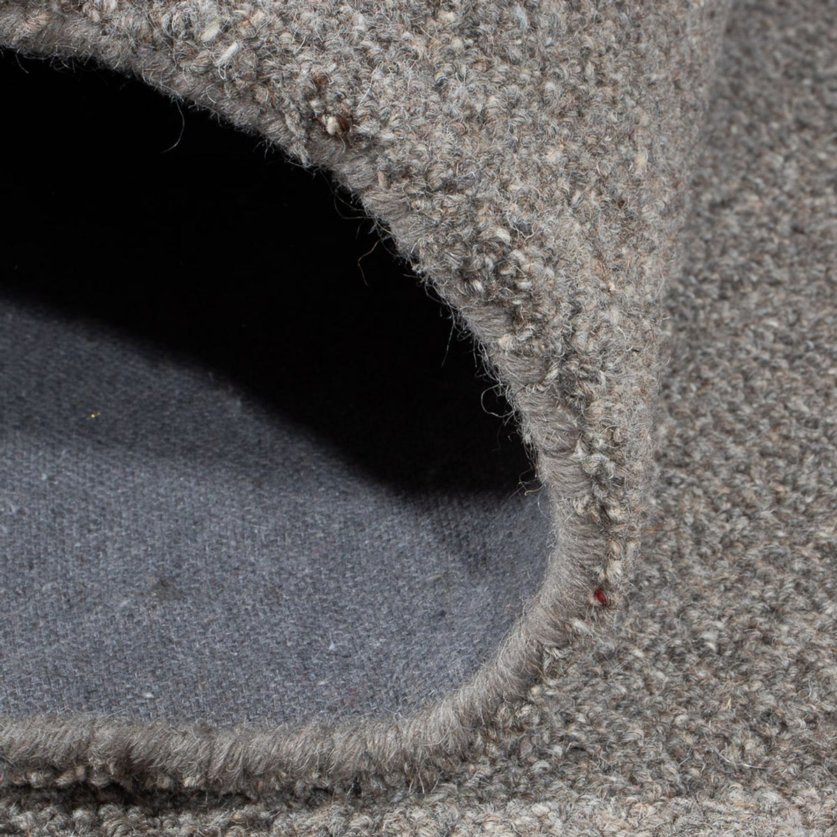 Läufer Woll - 290 x 155 cm - hellgrau