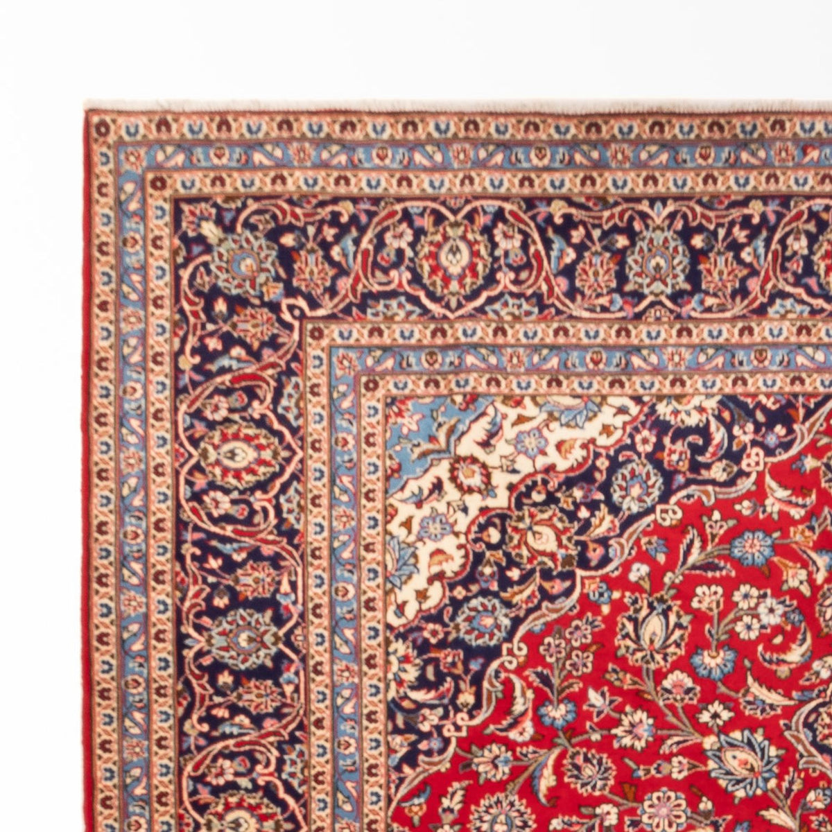 Perserteppich - Keshan - 255 x 355 cm - rot