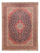 Perserteppich - Keshan - 295 x 380 cm - dunkelblau