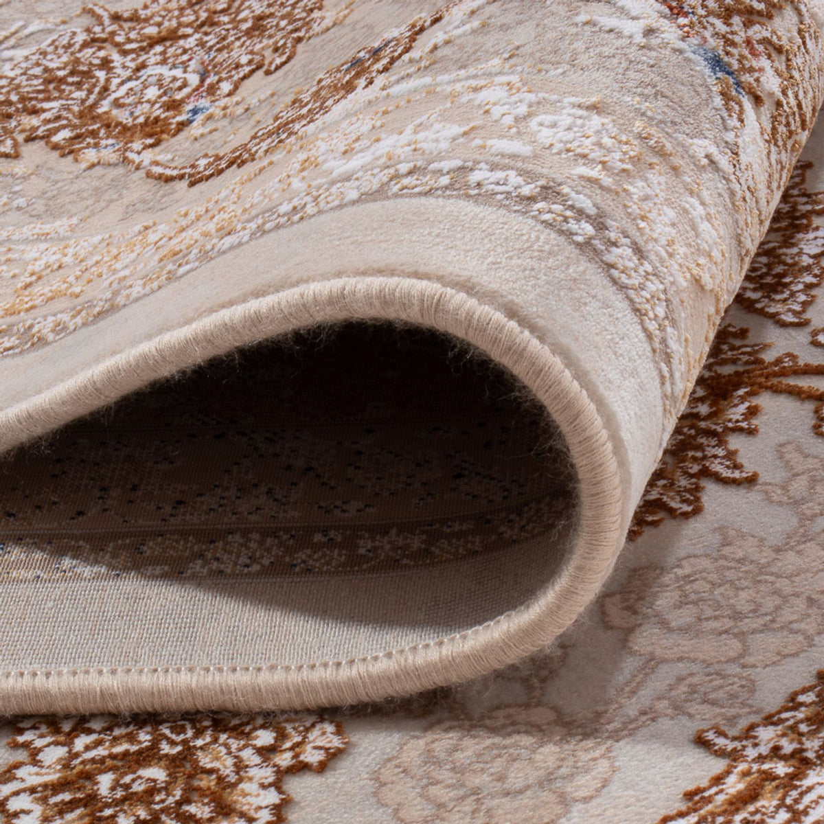 Orientalischer Webteppich - 350 x 250 cm - dunkelbeige