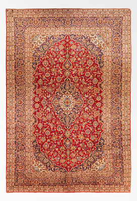 Perserteppich - Keshan - 368 x 246 cm - rot