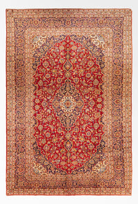 Perserteppich - Keshan - 368 x 246 cm - rot