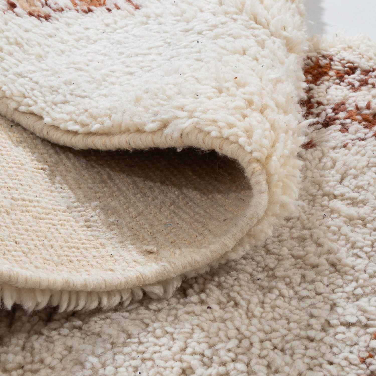Berber Teppich - 143 x 75 cm - beige