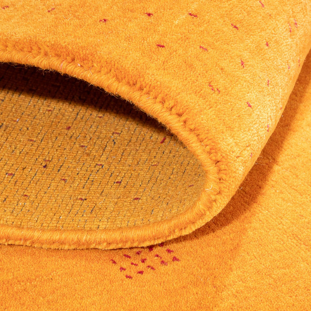 Gabbeh Teppich - Loribaft Indus - 244 x 180 cm - gelb