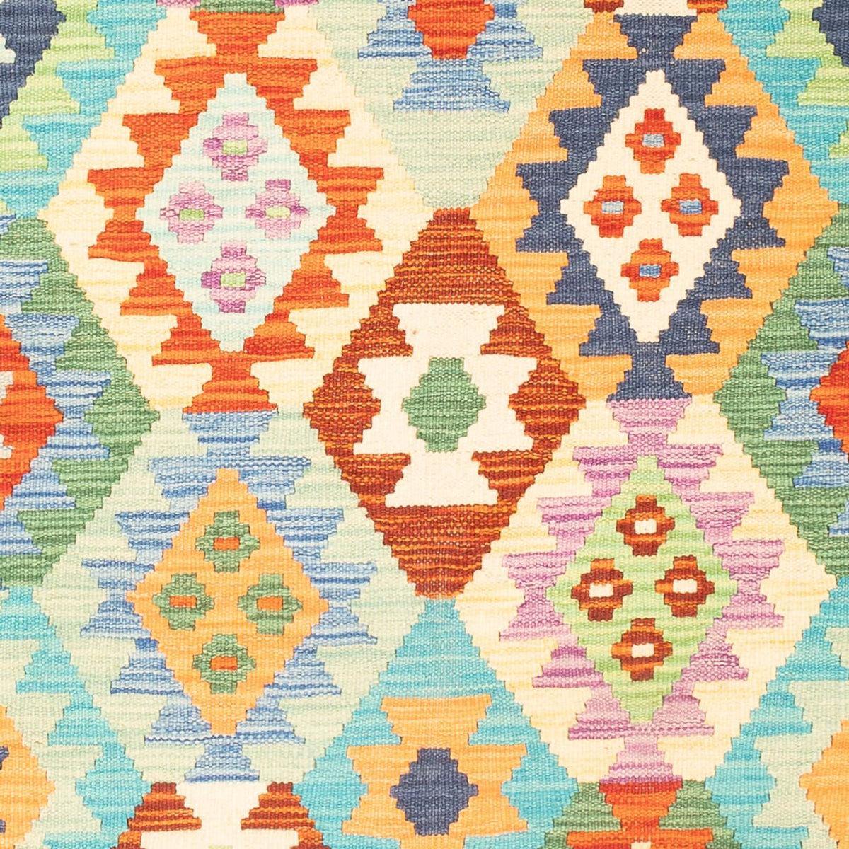 Kelim Teppich - Splash - 165 x 100 cm - mehrfarbig