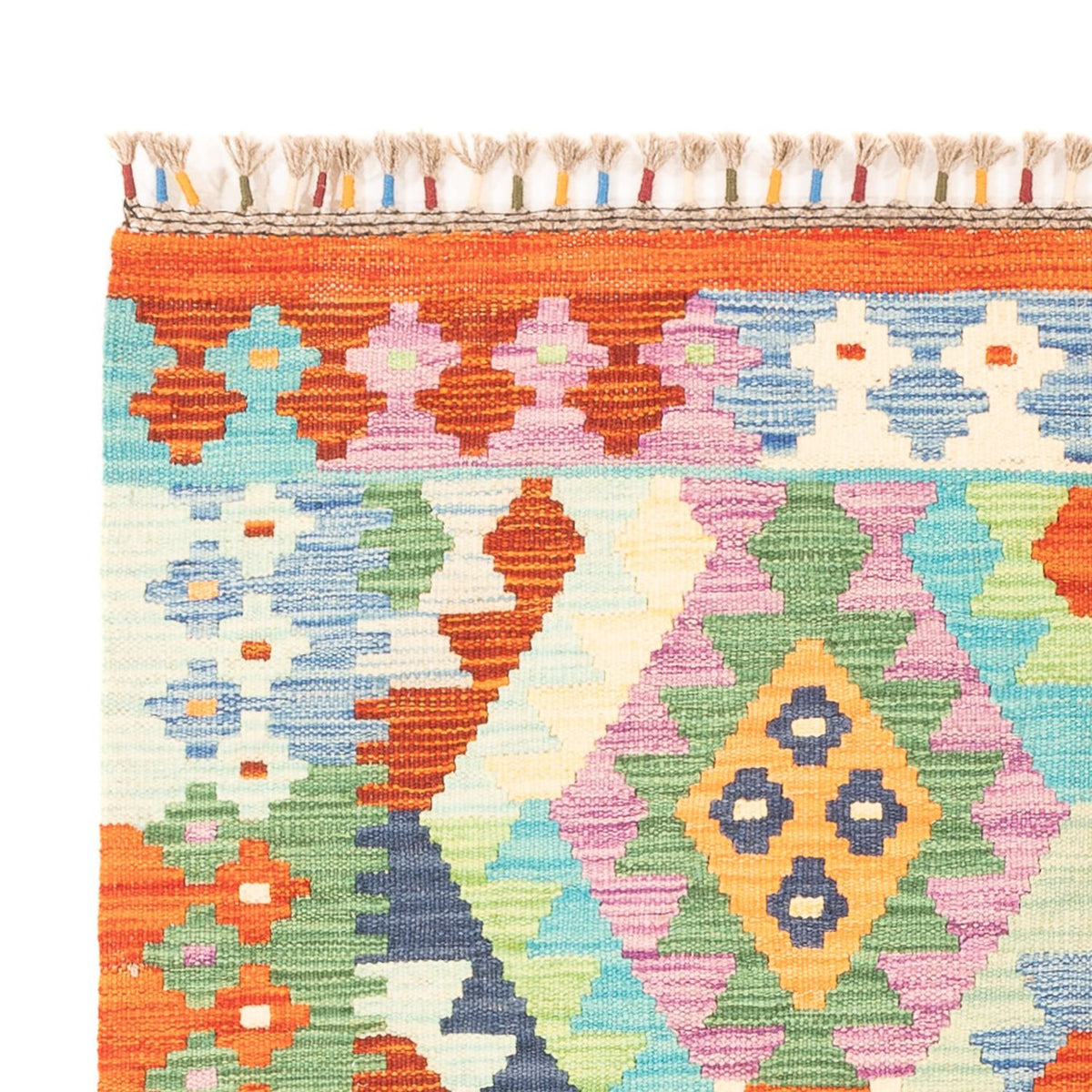 Kelim Teppich - Splash - 165 x 100 cm - mehrfarbig