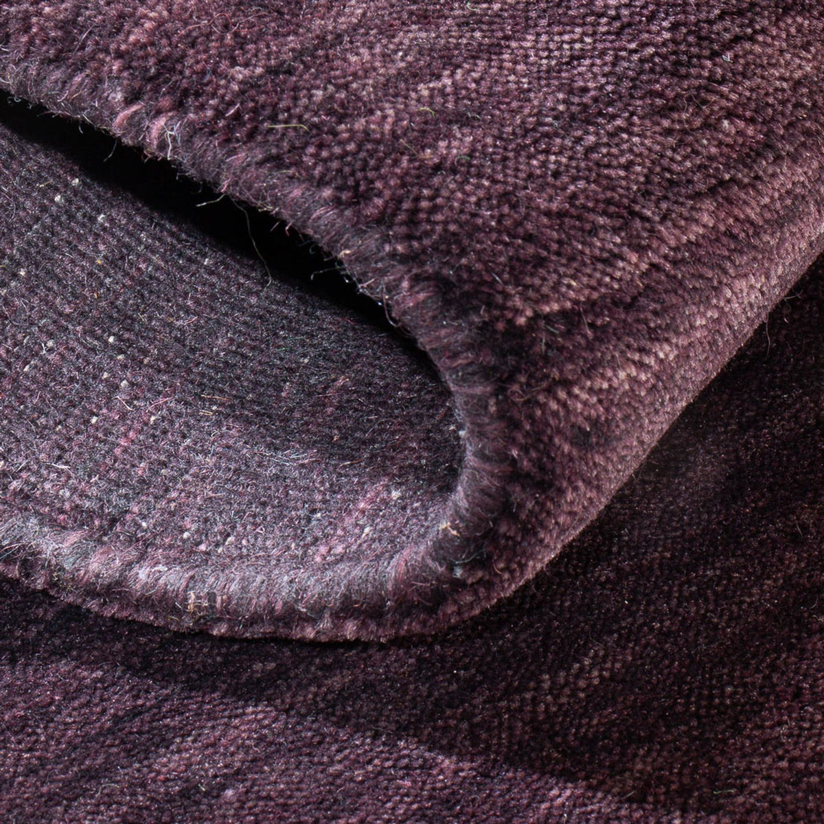 Gabbeh Teppich - Loribaft Softy - 90 x 60 cm - lila