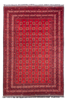 Afghan Teppich - Buchara - 278 x 191 cm - rot
