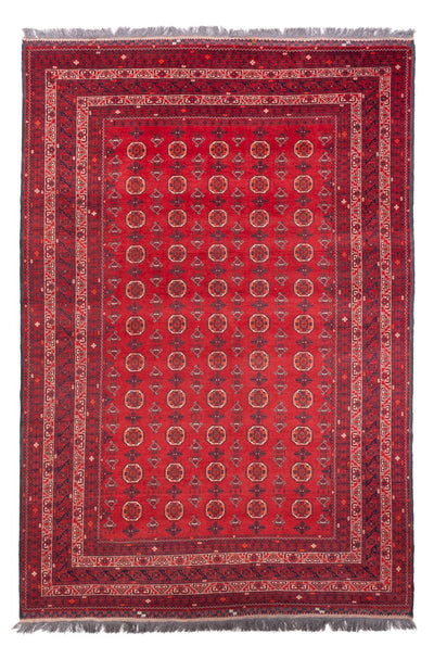 Buchara Teppich 191x278cm - Orientteppich - rot