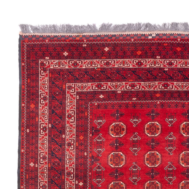 Afghan Teppich - Buchara - 278 x 191 cm - rot