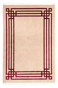 Designer Teppich - 225 x 150 cm - beige