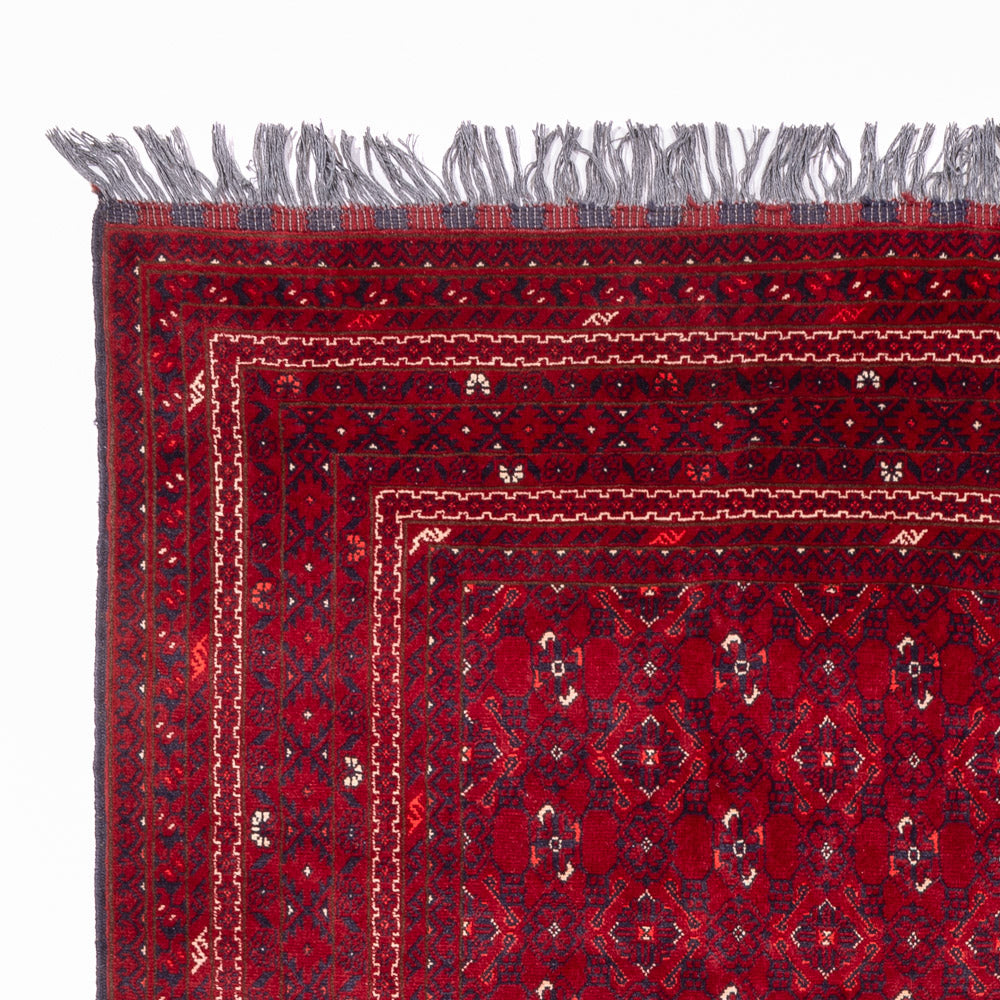 Afghan Teppich - Buchara - 281 x 193 cm - rot