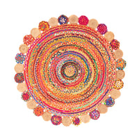 Juteteppich - Lerina - rund – product image