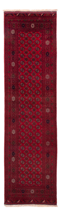Läufer Afghan - Buchara - 296 x 78 cm - rot