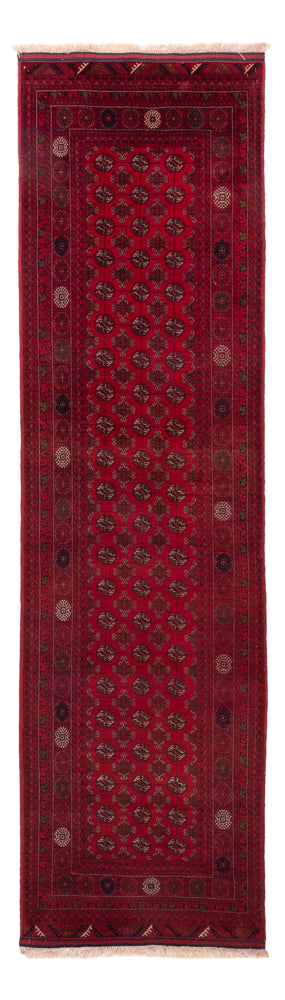 Läufer Afghan - Buchara - 296 x 78 cm - rot