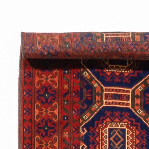 Afghan Teppich 394x80cm - Orientteppich